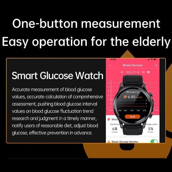 DiaWatch™ | Smartwatch voor Diabetes
