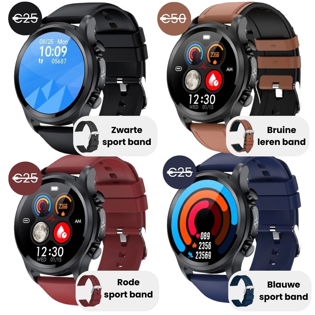 Extra bandjes voor DiaWatch