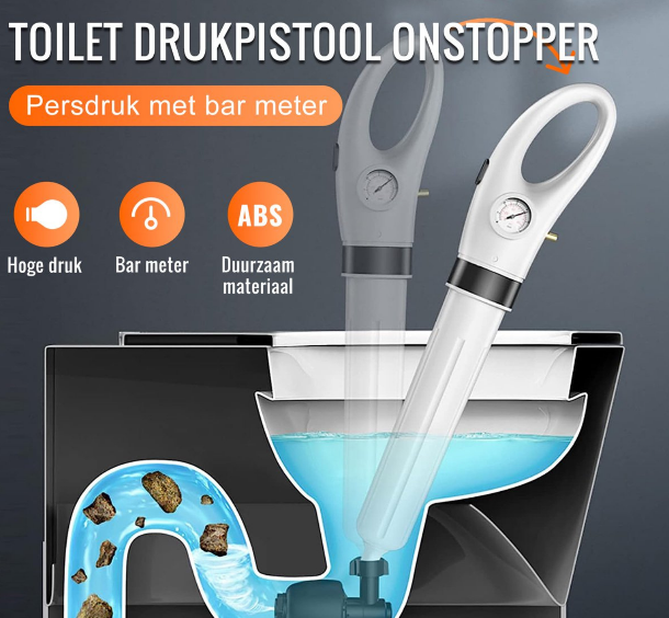 Turbo Luchtdruk Ontstopper™ | De Ultieme Oplossing voor Verstopte Afvoeren